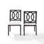 Chaise de terrasse avec coussin Karragh
