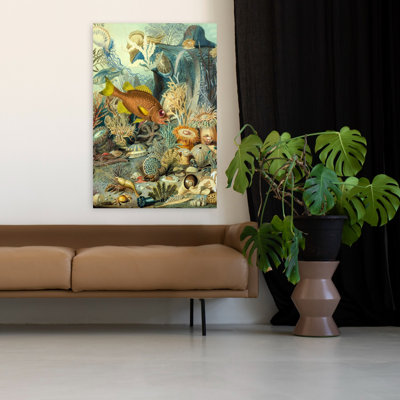 Dessous de surface, art mural rétro classique