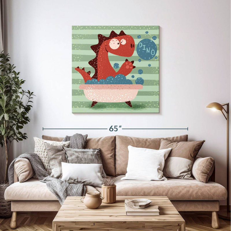 Ashelle Wacky Bathing Dinosaur, H 39 po x l 39 po