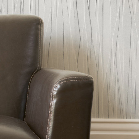 Folded Paper 10m L x 53cm W Abstract 3D Embossed Roll Wallpaper