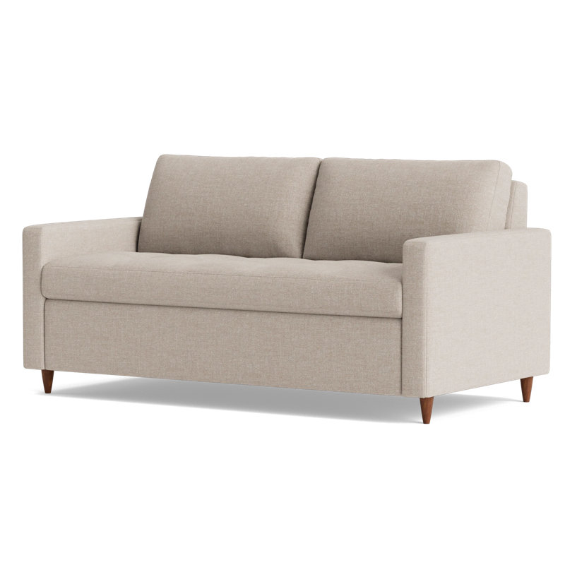 MCM Sofa Bed, Performance Weave - Natural