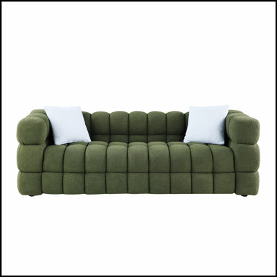 Luxurious Boucle Sofa with Plush Comfort and Durable Design, Perfect for Modern and Cozy Living Spaces.