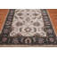 Tapis beige en laine touffeté fait main Patchen