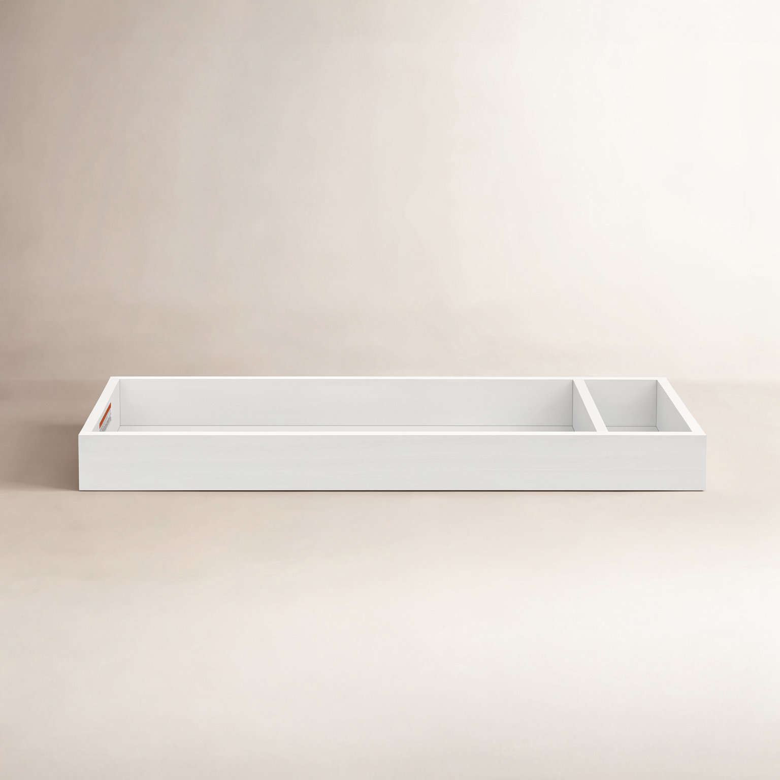 Universal Changing Table Topper, Matte White