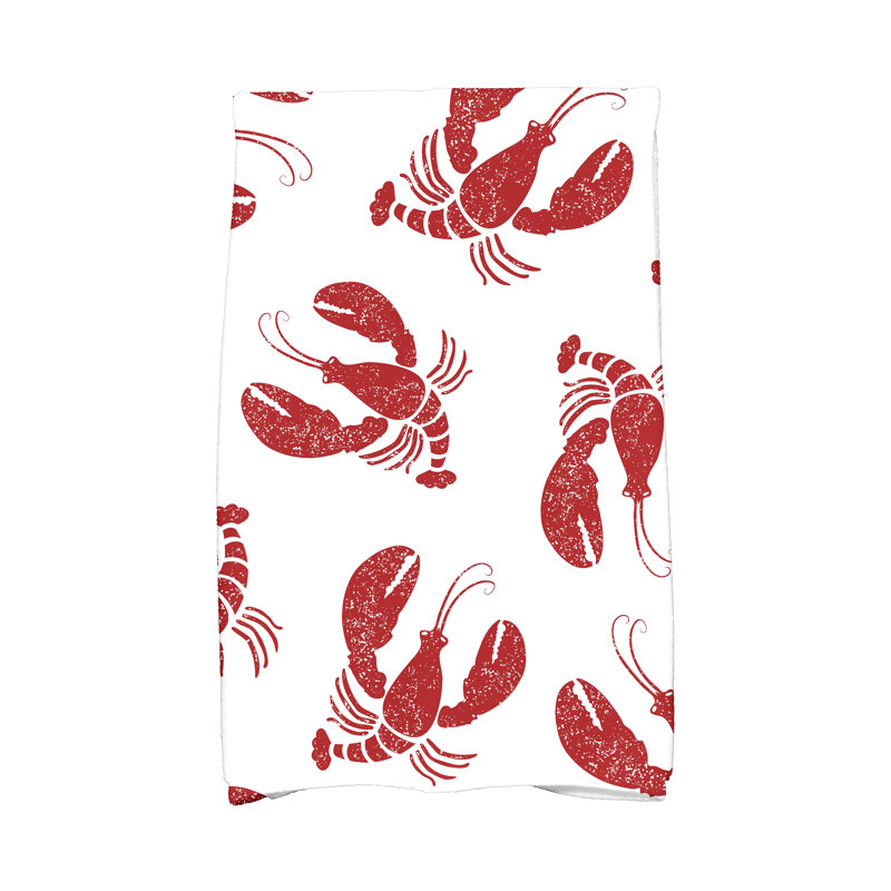 Ludwig Hand Towel, Red