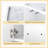  Shoe Storage Cabinet Freestanding Shoe Organizer w/ Anti-tipping Kit Open Shelf