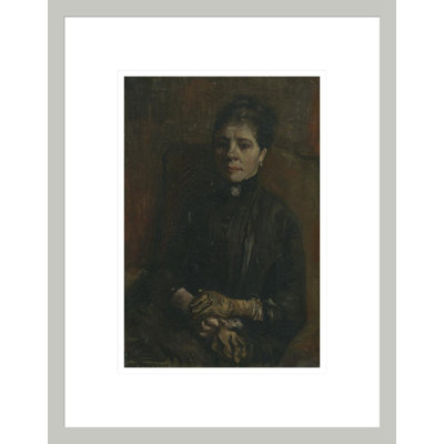 «Portrait of a Woman» par Vincent van Gogh, impression giclée encadrée