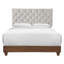 Grand lit performance en velours Rhiannon-1146860430