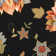 Hollander Floral Hand Hooked Wool Black Area Rug