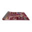 Tapis décoratif multicolore à motif abstrait-1813785555
