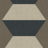 Infinity Blocks - Coconut Husk Wallpaper