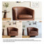 Bennett 79Cm Wide Swivel Barrel Chair-1991271187