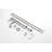 Brushed Nickel Bathroom Sink Faucet - Modern Design, Single Handle, Stainless Steel, Instant Assembly Process Tap Uncomplicated Installation