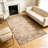 Garvee 5x7 Area Rug for Living Room, Vintage Retro Boho Rug, Washable Non Slip & Low Pile Carpet for Living Room, Bedroom, Dining Room, Brown-281014189
