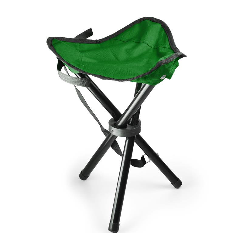 Folding Camping Stool, Green
