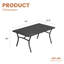Table de salle à manger rectangulaire pour l'extérieur-1273432146-1255416789