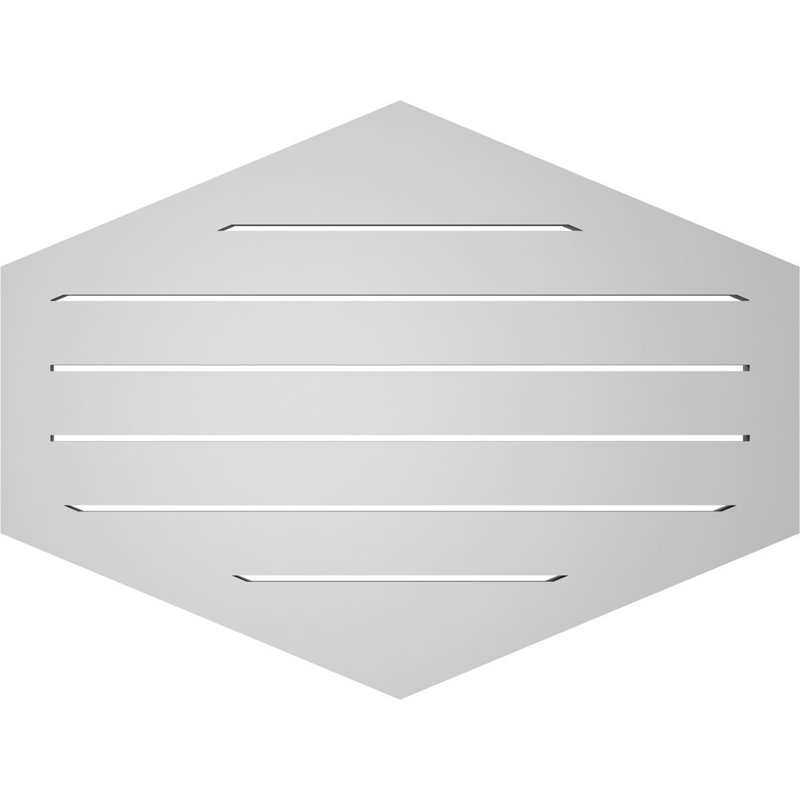 Pente verticale verticale en uréthane 5 pi, H 24 po x l 32 po x P 1,5 po
