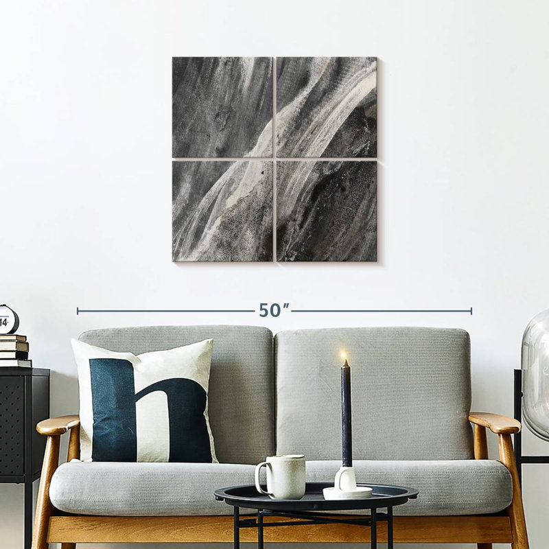 Avery gris foncé Splash, H 26 po x l 26 po