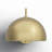 Darrah 1-Light Wall Sconce in Natural Brass-924041702