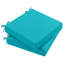 Coussin de siège d'extérieur carré imperméable pour meubles de patio, 17 x 16, ensemble de 2-341563913-361481771-361481775