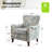 Alikah Armchair with Floral Fabric Pattern-86769086