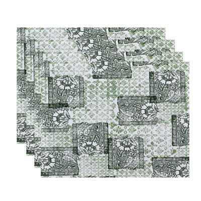 Castleman Polyester Patchwork Rectangle Placemat