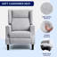 Fauteuil inclinable rembourré 28,75 po Miroir
