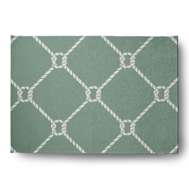 Chenille Geometric Indoor Rug