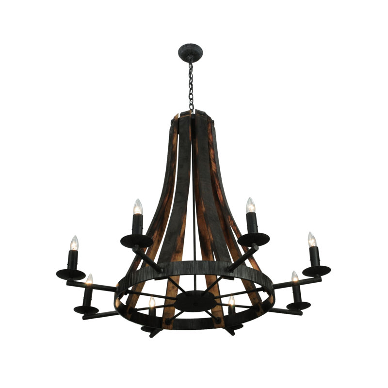 Healey 8 - Light Chandelier