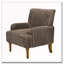 Chaise d'appoint moderne en velours côtelé-2061899782