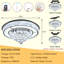 Modern Crystal Chandelier For Dining Room Black-47770365