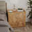 Manish Fully Assembled Rustic Farmhouseburl Finish 3 Drawer Nightstand Dresser-1693573466