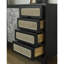 Armoire d'appoint en rotin de style rétro-104047935