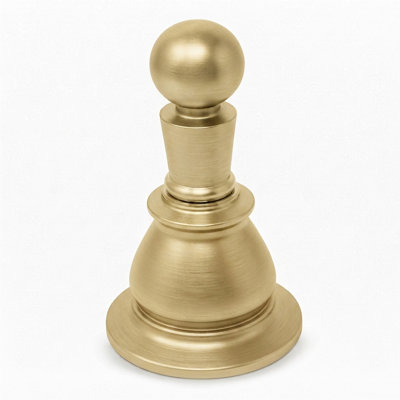 Rio Grande Traditional Style Wall Mount Robe Hook, Solid Brass by Strom Living