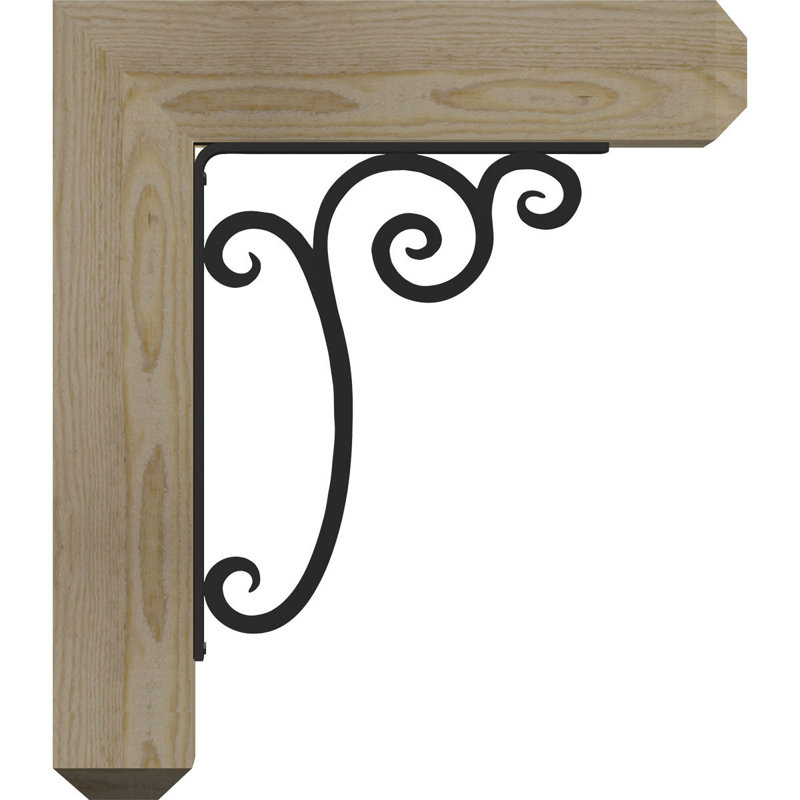 Support simple Ironcrest de 4 po Avery, H 23 po x P 20 po, Sapin Douglas (l 4 po x P 4 po)