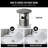 Bathroom Sink Pop-Up Drain With Overflow-10722016