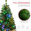 Arbre de Noël à 208 branches avec 100 options et ouvertures artificielles colorées de 4 pi