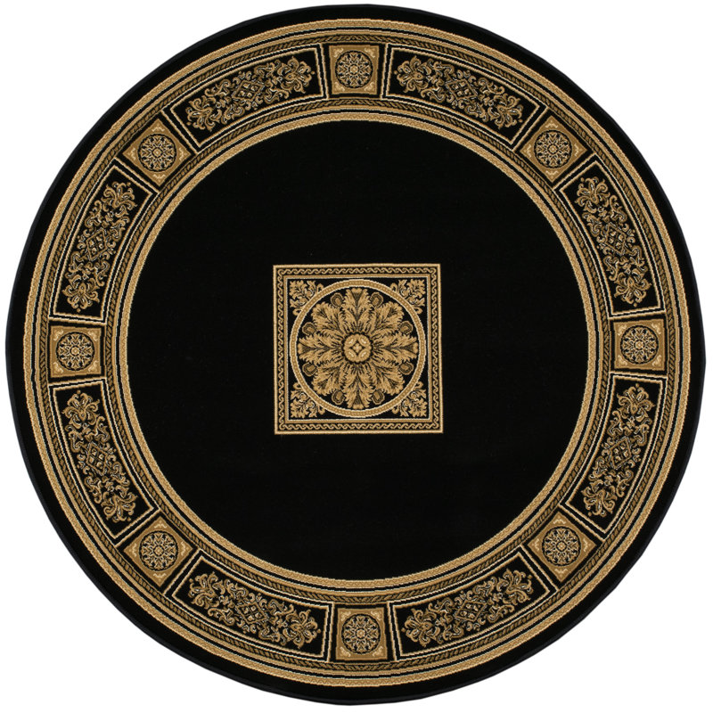 Abbie Oriental Area Rug, Round 160cm 
