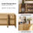 Laverda 61" Reeded 4-Door Sideboard-1527010677