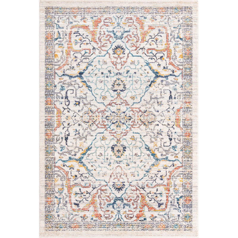 Alkire Floral Indoor Rug, Rectangle 2'2" x 3'1"