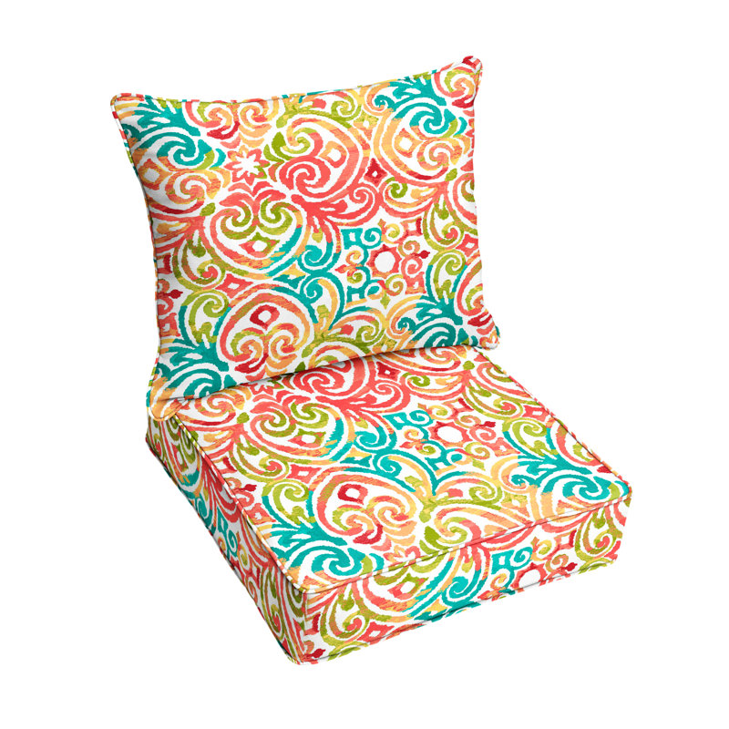 Sunbrella Outdoor 5'' Seat / Back Cushion, 25" W x 25" D