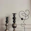 Chandelier de table en métal 13,39 po H