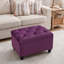 Repose-pieds rectangulaire avec rangement Dhiren-988260382