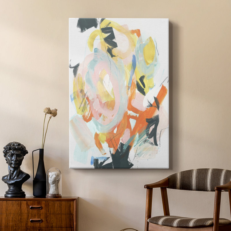 Trebuchet II - galerie Cavas sur mesure, H 48 po x l 32 po