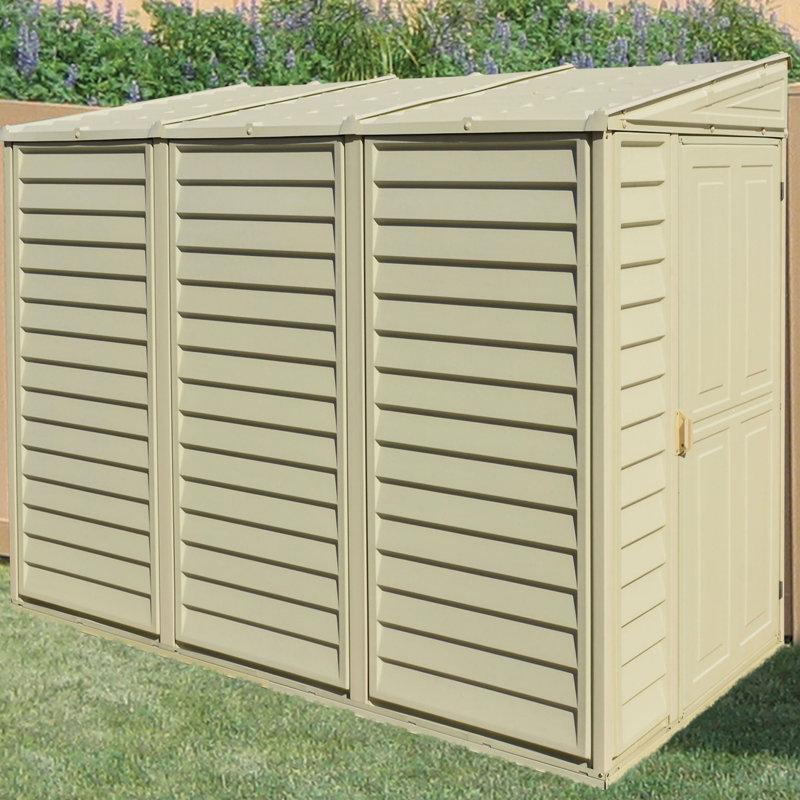 Remise de rangement en plastique l 4 pi x P 8 pi SideMate