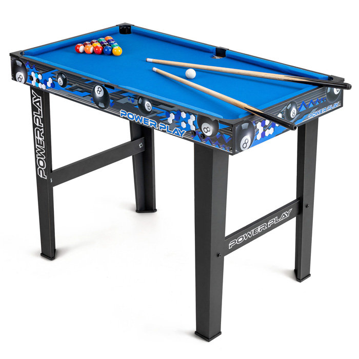 Power Play 3ft Pool Games Table Leddy