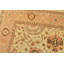 Tapis beige nouvel âge en laine 8 pi 11 po x 12 pi 1 po Gavon