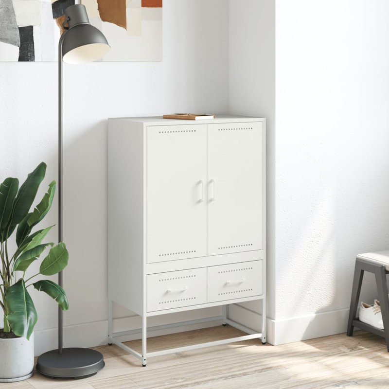 Ryeisha Accent Chest, White