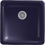 IronTones® 20.875" x 20.875" x 10" Top-/Under-Mount Single-Bowl Kitchen Sink