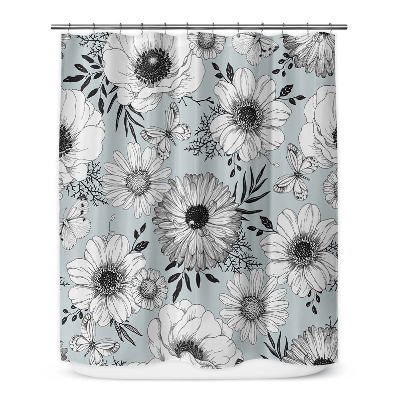 Rideau de douche Mahe, H 90 po x l 70 po